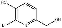 2-브로모-6-(히드록시메틸)-3-피리디놀 구조식 이미지