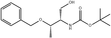 Boc-O-Benzyl-D-threoninol Structure