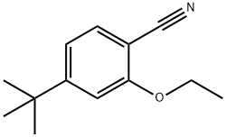 벤조니트릴,4-(1,1-디메틸에틸)-2-에톡시-(9CI) 구조식 이미지