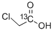 CHLOROACETIC-1-13C ACID Structure