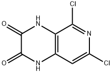5,7-dichloropyrido[3,4-b]pyrazine-2,3(1H,4H)-dione Structure