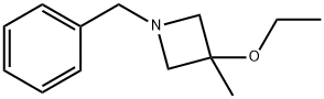 Azetidine, 3-ethoxy-3-methyl-1-(phenylmethyl)- (9CI) Structure
