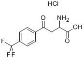 DL-2-AMINO-4-(4-TRIFLUOROMETHYLPHENYL)-4-OXOBUTANOIC ACID HCL Structure