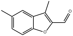 3,5-dimethyl-1-benzofuran-2-carbaldehyde(SALTDATA: FREE) 구조식 이미지