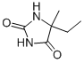 5-Ethyl-5-methylhydantoin Structure