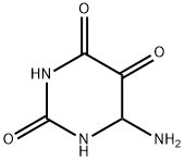 2,4,5(3H)-피리미딘트리온,6-아미노디하이드로-(9CI) 구조식 이미지