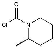 1-피페리딘카르보닐클로라이드,2-메틸-,(S)-(9CI) 구조식 이미지