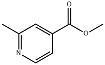 2-메틸-4-피리딘카르복실산메틸에스테르 구조식 이미지