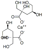 비스(2-하이드록시메틸-3-데옥시-D-에리트로-펜톤산)칼슘염 구조식 이미지