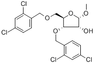 168427-35-8 1-Methyl-3,5-bis-O-(2,4-dichlorobenzyl)-alpha-D-ribofuranoside
