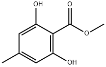 METHYL 2,6-DIHYDROXY-4-METHYLBENZOATE Structure