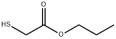 Mercaptoacetic acid propyl ester Structure