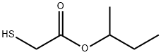 2-Mercaptoacetic acid sec-butyl ester Structure