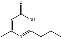 6-Methyl-2-propyl-4(1H)-pyrimidinone 구조식 이미지