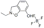 2-ethyl-7-hydroxy-1,2-benzisoxazole tetrafluoroborate Structure