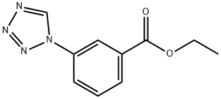 Ethyl 3-(1H-tetrazol-1-yl)benzoate Structure