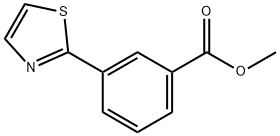 METHYL 3-THIAZOL-2-YL-BENZOATE Structure