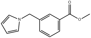 METHYL 3-PYRROL-1-YLMETHYL-BENZOATE Structure