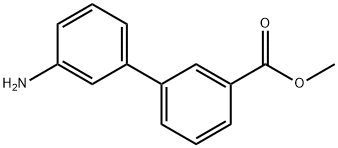 3'-AMINO-BIPHENYL-3-CARBOXYLIC ACID METHYL ESTER 구조식 이미지