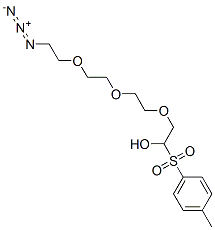 2-[2-[2-(2-Azidoethoxy)ethoxy]ethoxy]-1-(p-toluenesulfonyl)-ethanol 구조식 이미지