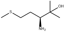 2-Pentanol, 3-amino-2-methyl-5-(methylthio)-, (S)- Structure