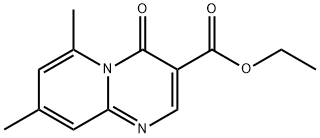 6,8-Dimethyl-4-oxo-4H-pyrido[1,2-a]pyrimidine-3-carboxylic acid ethyl ester Structure