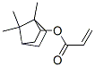 엔도-1,7,7-트리메틸비시클로[2.2.1]헵트-2-일아크릴레이트 구조식 이미지