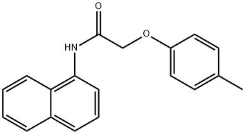 2-(4-methylphenoxy)-N-(1-naphthyl)acetamide Structure