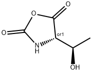 (R*,S*)-4-(1-히드록시에틸)옥사졸리딘-2,5-디온 구조식 이미지
