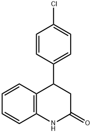 4-(4-CHLOROPHENYL)-3,4-DIHYDROQUINOLIN-2(1H)-ONE 구조식 이미지