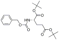 N-Benzyloxycarbonyl-L-glutaMic acid di-tert-butyl ester 구조식 이미지