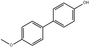 4-HYDROXY-4'-METHOXYBIPHENYL Structure
