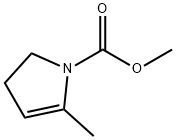 1H-Pyrrole-1-carboxylicacid,2,3-dihydro-5-methyl-,methylester(9CI) 구조식 이미지