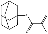 1-Adamantyl Methacrylate Structure