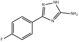 5-(4-FLUOROPHENYL)-4H-1,2,4-TRIAZOL-3-AMINE Structure