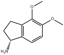 (R)-4,5-DIMETHOXY-INDAN-1-YLAMINE Structure