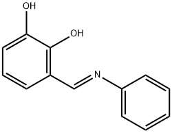 1,2-Бензолдиол, 3-[(фенилимино)метил]-, (E)- (9CI) структурированное изображение