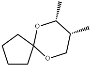 6,10-Dioxaspiro[4.5]decane,7,8-dimethyl-,cis-(8CI) Structure