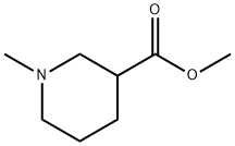 1-METHYL-PIPERIDINE-3-CARBOXYLIC ACID METHYL ESTER 구조식 이미지