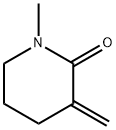 1-메틸-3-메틸렌피페리딘-2-온 구조식 이미지