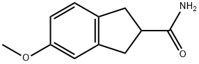 1H-Indene-2-carboxamide,  2,3-dihydro-5-methoxy- Structure