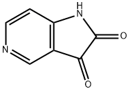 1H-Pyrrolo[3,2-c]pyridine-2,3-dione(9CI) Structure
