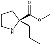 methyl 2-propylprolinate Structure