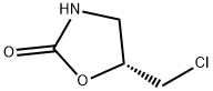 2-Oxazolidinone, 5-(chloroMethyl)-, (5R)- 구조식 이미지