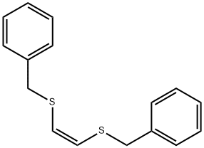 CIS-1,2-BIS(벤질티오)에틸렌 구조식 이미지