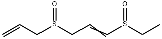1-에틸술피닐-3-알릴술피닐-1-프로펜 구조식 이미지
