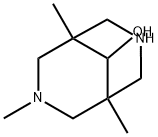 1,3,5-trimethyl-3,7-diazabicyclo[3.3.1]nonan-9-ol(SALTDATA: FREE) Structure