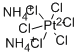 Ammonium chloroplatinate  Structure