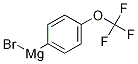 4-(Trifluoromethoxy)phenylmagnesium  bromide Structure