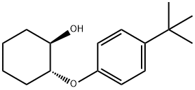 2-(4-TERT-BUTYLPHENOXY)CYCLOHEXANOL 구조식 이미지